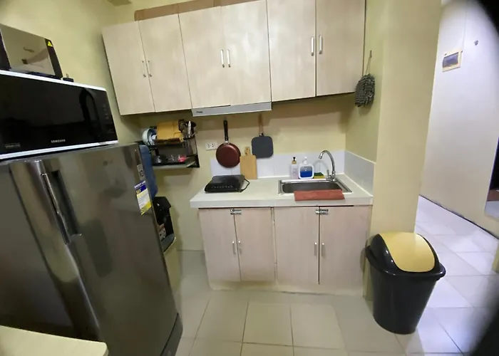 アパート Affordable 8th Floor Unit With Hot Shower, Wi-fi And Netflix In Saekyung Marigondon Phase 2